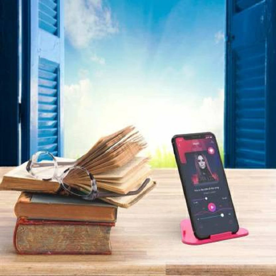 Pyramid Shaped Stand for Mobile Phones, Tablets, and Laptops (Pack of 5)