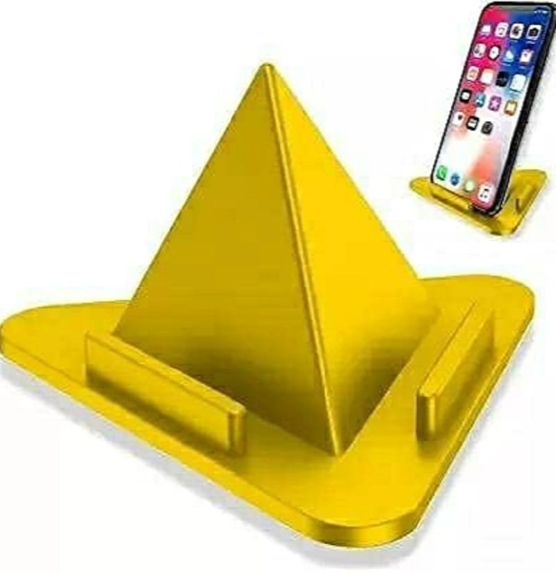 Pyramid Shaped Stand for Mobile Phones, Tablets, and Laptops (Pack of 5)