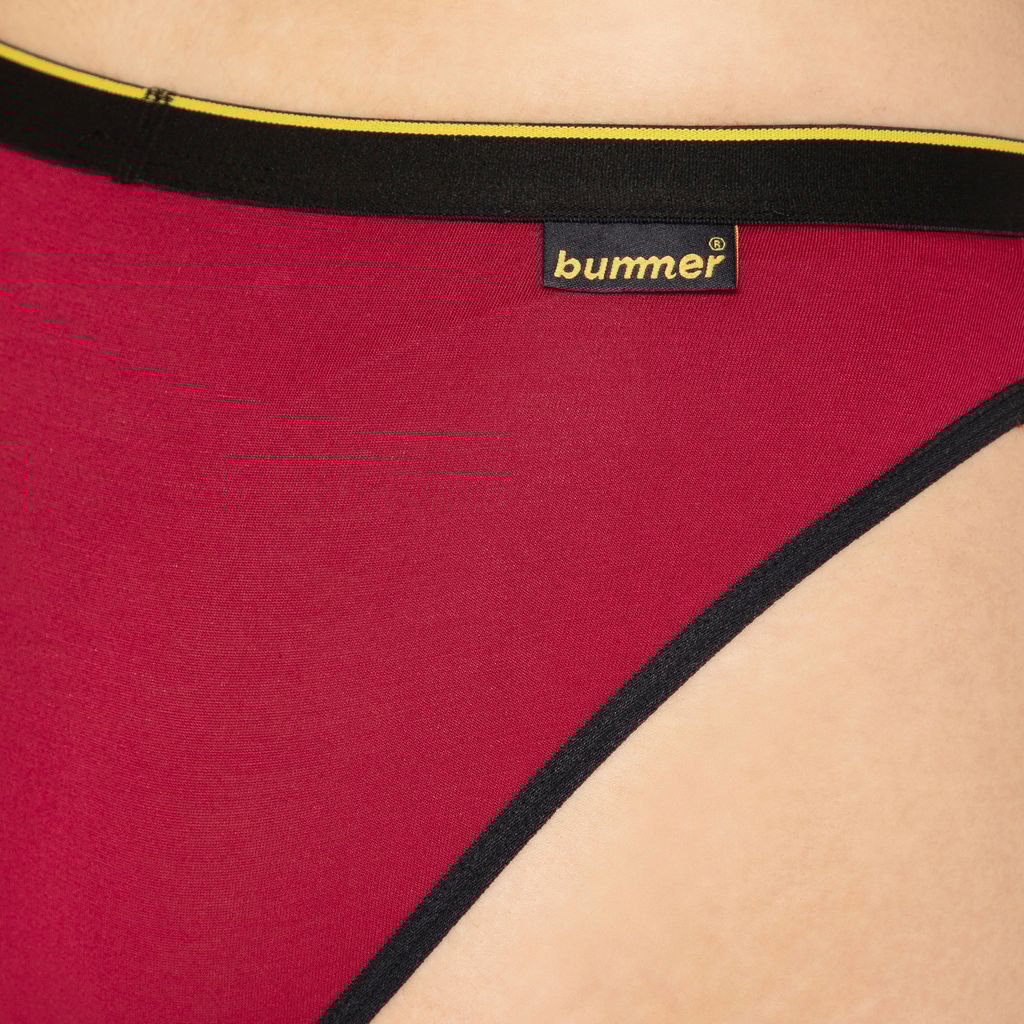 Bummer Women's Solid Micro Modal Bikinis Panties | Soft & Breathable Underwear - Gelada