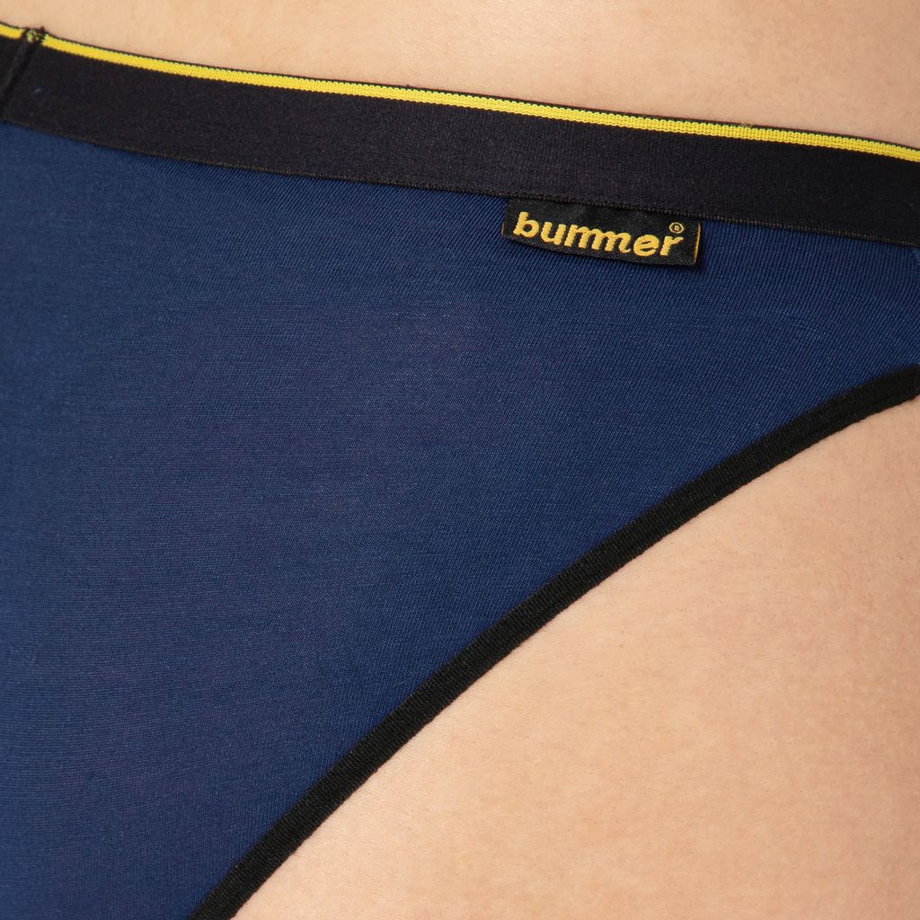 Bummer Women's Solid Micro Modal Bikinis Panties | Soft & Breathable Underwear - Galactic