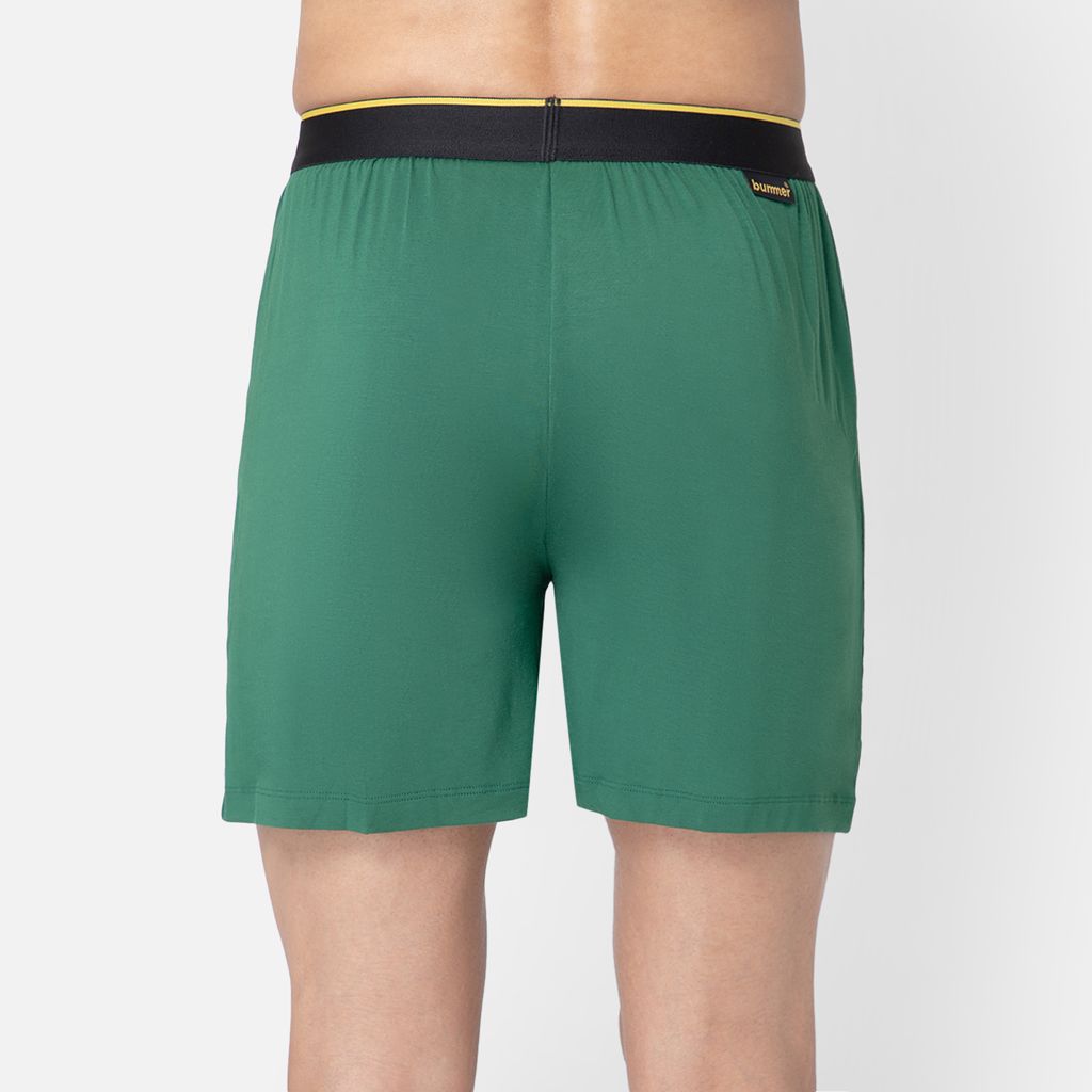Bummer Men's Solid Micro Modal Boxers Underwear | Ultra Soft & Breathable - Palms