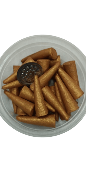 Dhoop Cones Natural Incense Premium Cones- 100gms |Fragrance-CAPTAIN