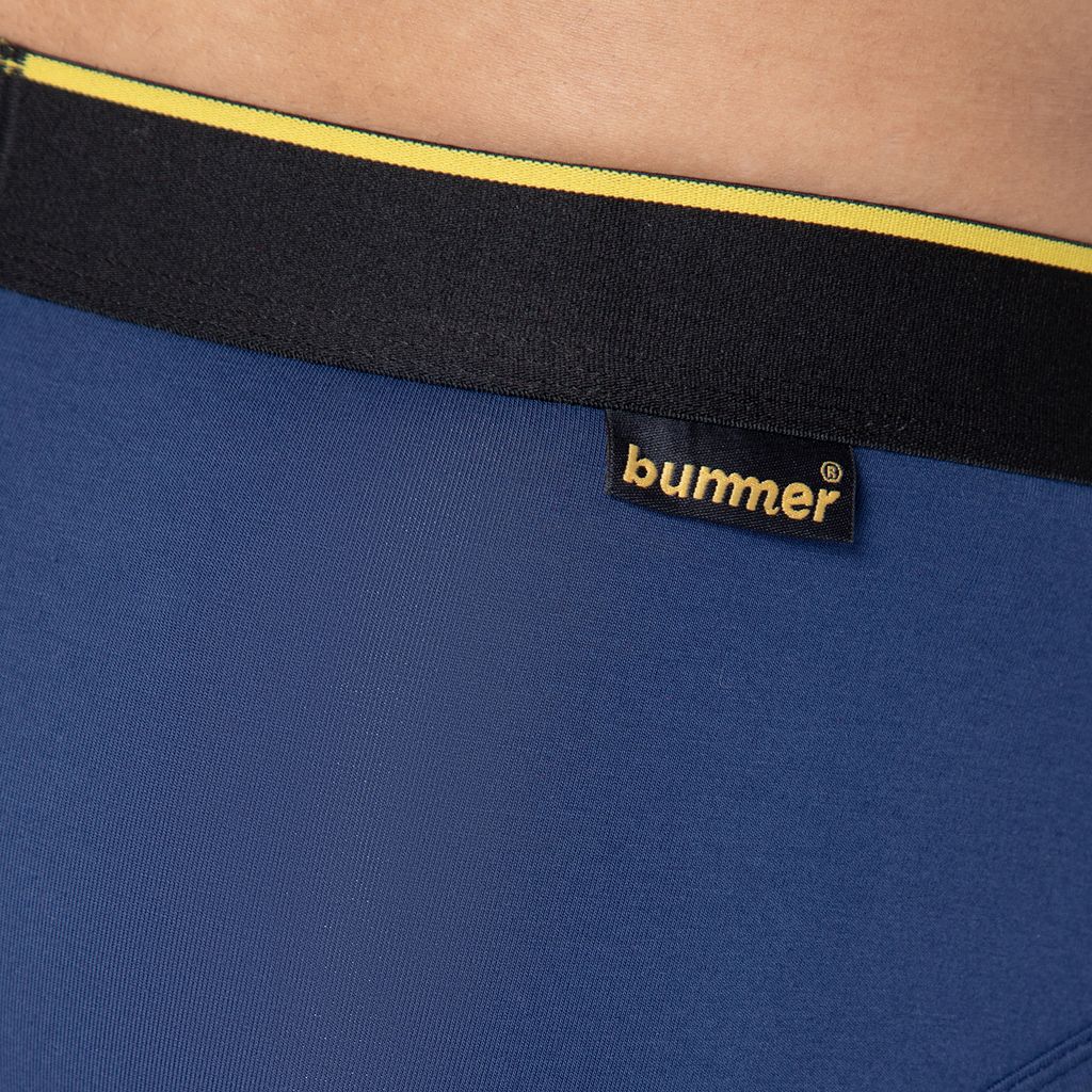 Bummer Men's Solid Micro Modal Briefs Underwear | Ultra Soft & Breathable - Galactic