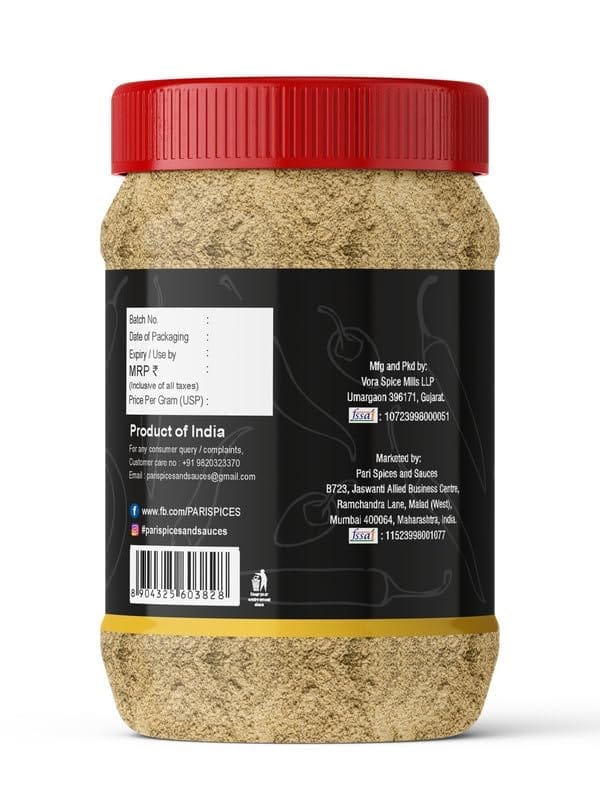 Pari White Pepper Powder | Safed Mirch Powder | Use in Casseroles, Pies, Mayonnaise, Cream-based soups and White sauces | (Pack of 1 x 2000g)