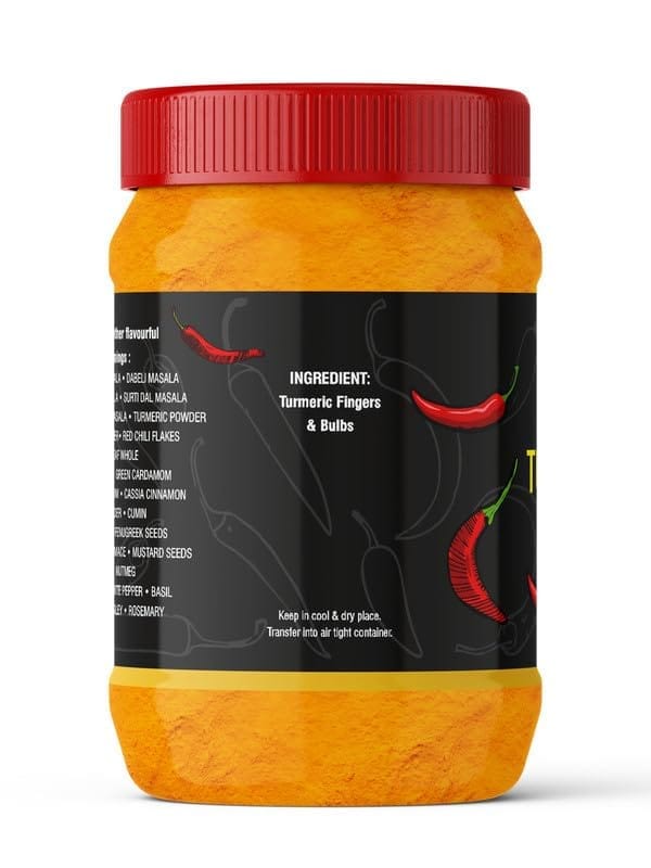 Pari Turmeric Powder, Highly Aromatic Turmeric, No Artificial Colour & Flavour, Minimum 2%-2.5% Curcumin | (Pack of 1 x 2000g)