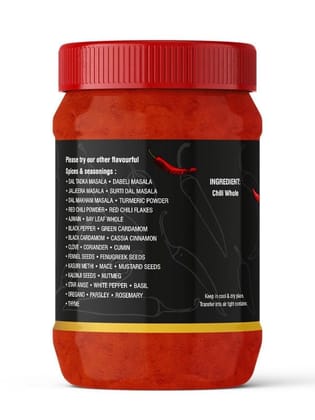 Pari Reshampatti Chilli Powder | Laal Mirch Powder with Natural Oils | Zero added Colours, Fillers, Additives & Preservatives | (Pack of 1 x 2000g)