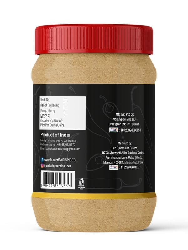 Pari Dry Ginger Powder,Adrak Powder,Allam Powder |Sukha Adrak(Sonth) Powder | Ground Ginger Powder | Saunth | (Pack of 1 x 2000g)