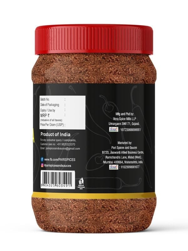 Pari Pure Anardana Powder | Dried Pomegranate Seed Powder | Peesa Anardana | (Pack of 1 x 2000g)