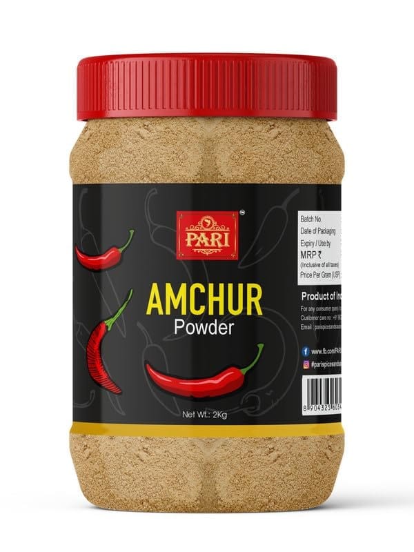 Pari Amchoor/Amchur Powder | Dry Mango Powder| No Artificial Color | Indian Spice | (Pack of 1 x 2000g)