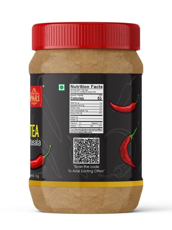 Pari Chai Masala Powder (Tea Masala) Full of Aroma and great taste | Masala Chai | Refreshing Spiced Tea Powder | (Pack of 1 x 1000g)