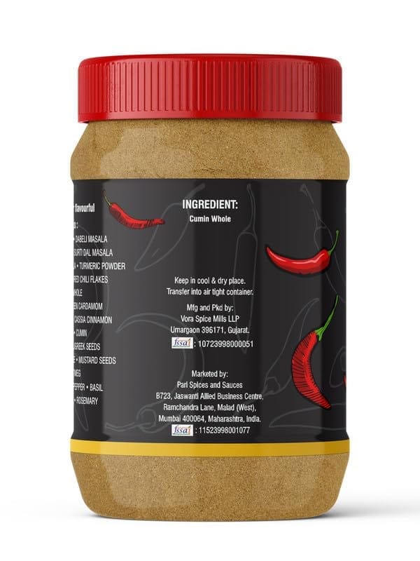 Pari Roasted Cumin Seeds Powder/Bhuna Jeera Powder | ???? ??? ???? ????? | Indian Spice Masala | Zero Additives And Preservatives | 100% pure & natural | Easy to Cook | (Pack of 1 x 1000g)