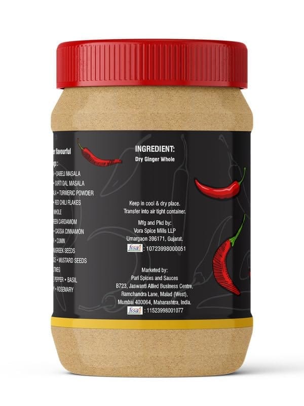 Pari Dry Ginger Powder,Adrak Powder,Allam Powder |Sukha Adrak(Sonth) Powder | Ground Ginger Powder | Saunth | (Pack of 1 x 1000g)