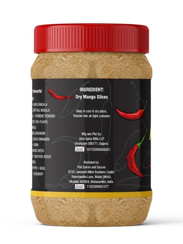 Pari Amchoor/Amchur Powder | Dry Mango Powder | No Preservatives | Delicious & Aromatic Amchur Powder | Indian Spice | (Pack of 1 x 1000g)