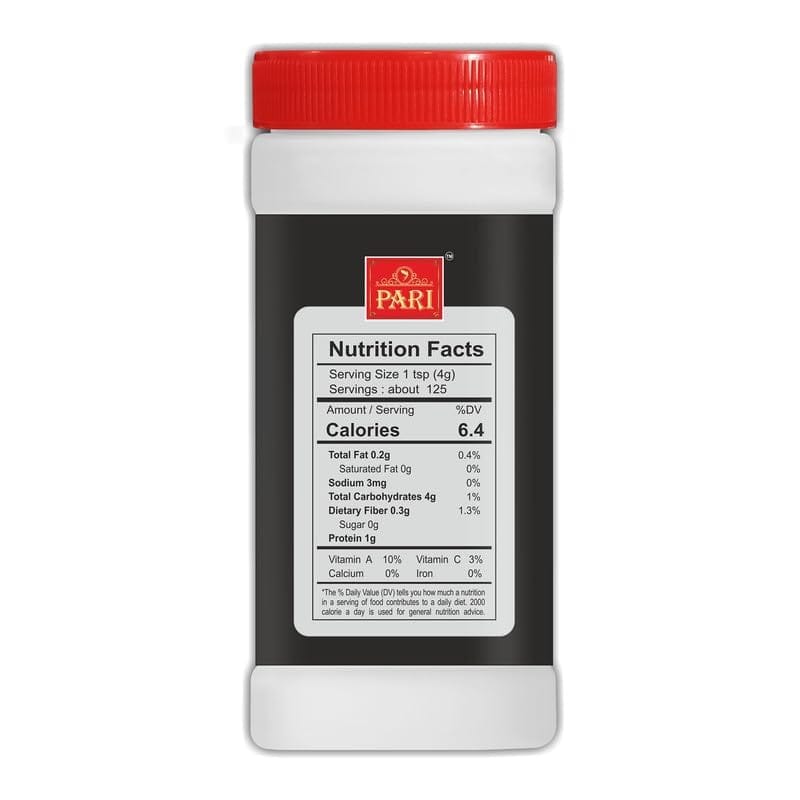 Pari Turmeric Powder, Highly Aromatic Turmeric, No Artificial Colour & Flavour, Minimum 2%-2.5% Curcumin, Packed Hyginically, Strong Aroma, Country Of Origin - India | 100% pure & natural | Easy to Cook | (Pack of 1 x 500g Jar)