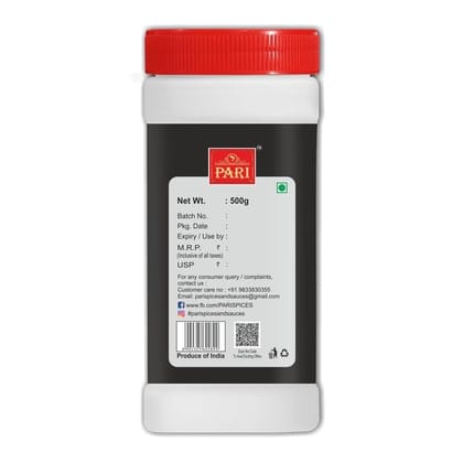 Pari Shahi Paneer Masala |Authentic Blend of Spices for Delicious North Indian Curry | Ideal for Home Cooks, No Colour, No Preservatives | Tasty & Delicious food spices | Indian Spices | 100% pure & natural | (Pack of 1 x 500g Jar)