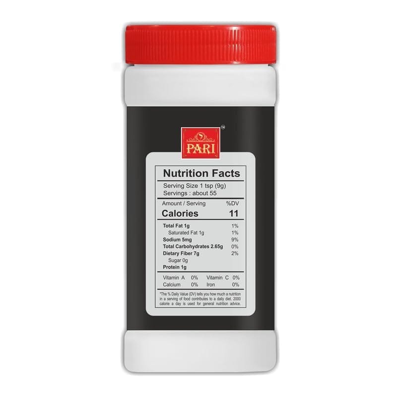 Pari Kitchen King Masala Powder | Blended Spice Mix | for Healthy Delicious & Flavourful Cooking | Easy to Cook | Powder Hygienically Packed | No Preservatives | Indian Spice | Pure & Hygiene | 100% Fresh and Natural | (Pack of 1 x 500g Jar)