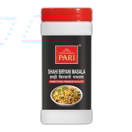 Pari Shahi Biryani Masala - Authentic taste, Aromatic, Coarsely Blend, No Added Colors, No Preservatives and No MSG | For Healthy Delicious & Flavourful Cooking/Hygienically Packed | 100% pure & natural | Easy to Cook | (Pack of 1 x 250g)