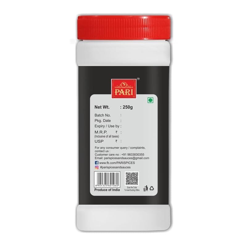Pari Shahi Biryani Masala - Authentic taste, Aromatic, Coarsely Blend, No Added Colors, No Preservatives and No MSG | For Healthy Delicious & Flavourful Cooking/Hygienically Packed | 100% pure & natural | Easy to Cook | (Pack of 1 x 250g)