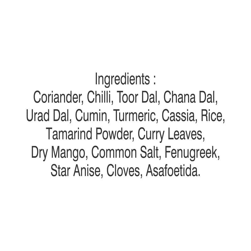 Pari Sambar Masala Powder | Blended Spice Mix | For Healthy Delicious & Flavorful Cooking | Easy to Cook | Hygienically Packed | No Preservatives | Indian Spice | Pack of 1 | 1 kg