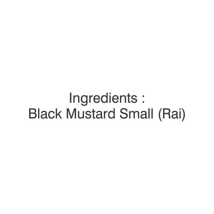 Pari Black Mustard Seeds Small Rai | Kali Sarso | Handpicked and Clean | Whole Spices | Chemical and Pesticides Free | Naturally Processed | Unadulterated | 1000 Grams