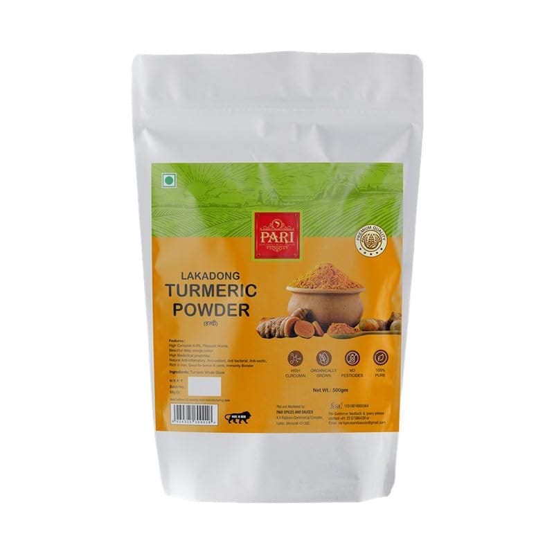 Pari Lakadong Turmeric Powder - 500 gm