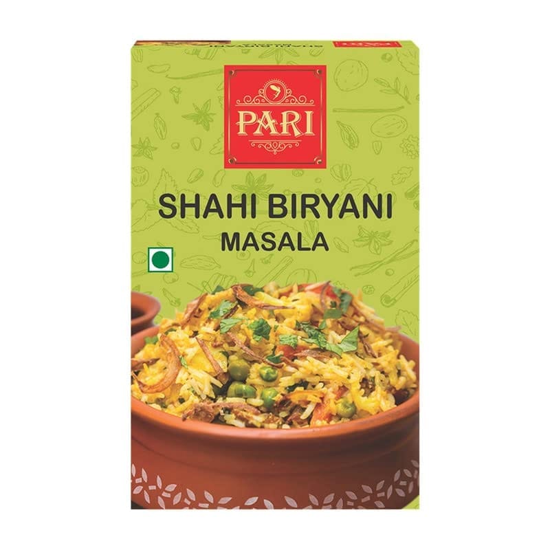 Pari Shahi Biryani Masala | Add a Royal Touch to Your Biryani | For Healthy Delicious & Flavorful Cooking | Easy to Cook | Unlock the Magic of Indian Cuisine | 50 gm