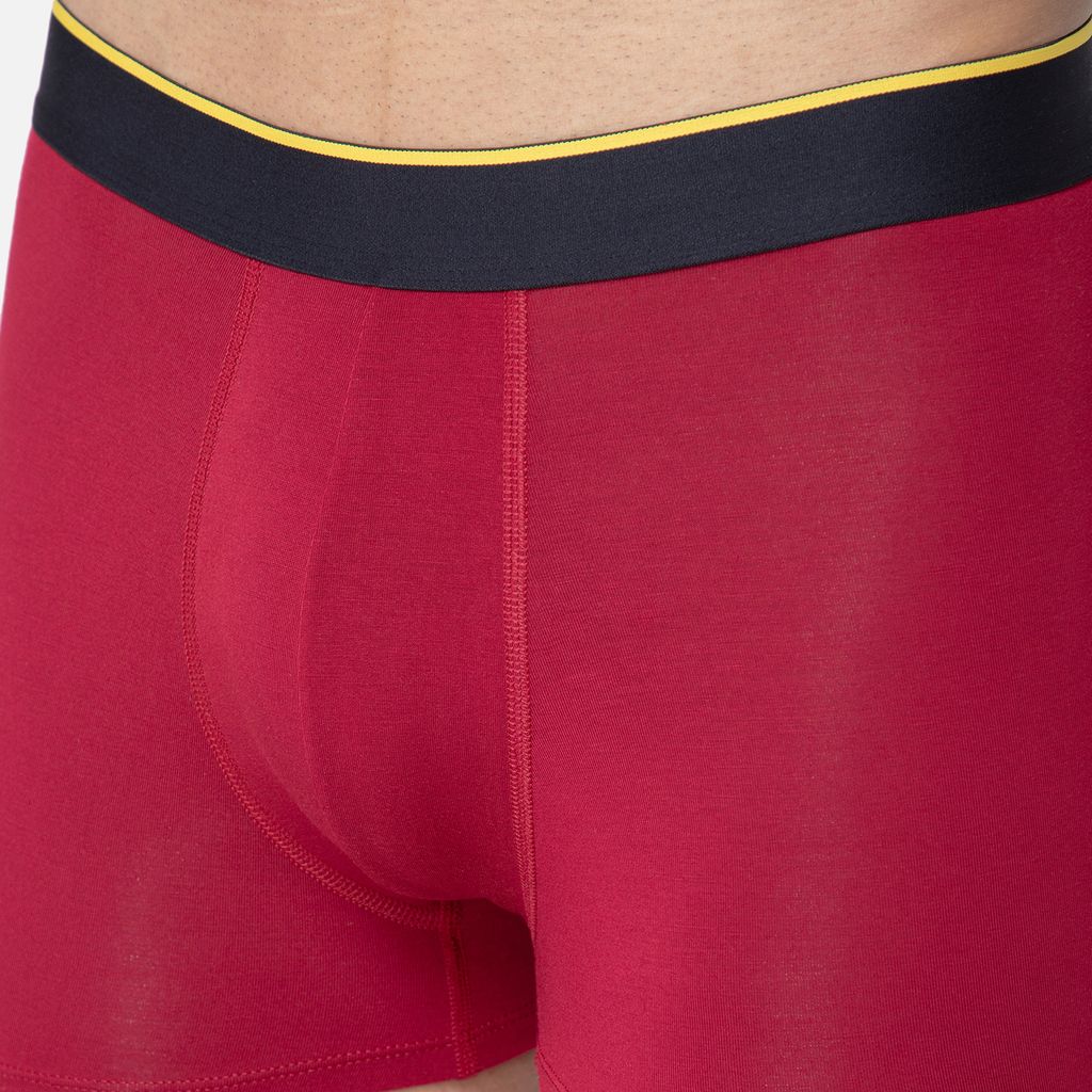 Bummer Men's Solid Micro Modal Trunks Underwear | Ultra Soft & Breathable - Gelada