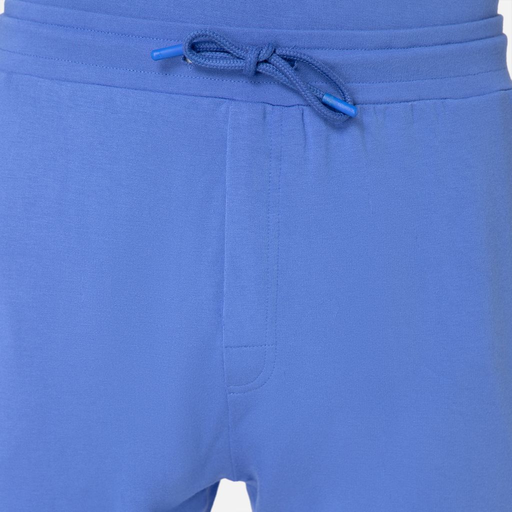 Bummer Men's Solid Micro Modal Shorts | Regular Fit Casual Lounge Shorts with Side Pocket - Azure