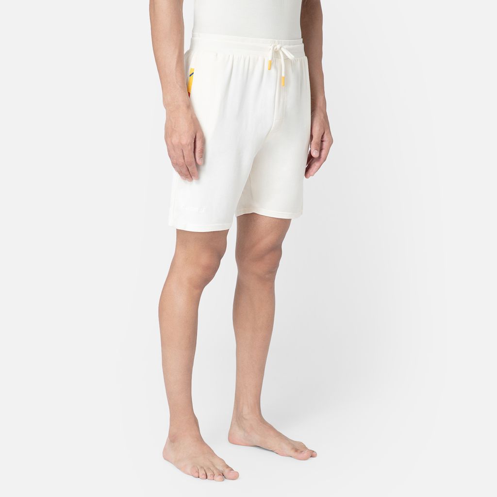 Bummer Men's Solid Micro Modal Shorts | Regular Fit Casual Lounge Shorts with Side Pocket - Champagne