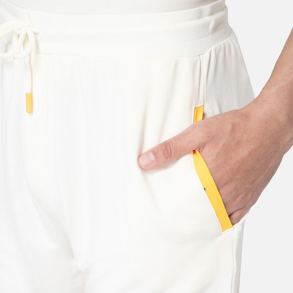 Bummer Men's Solid Micro Modal Shorts | Regular Fit Casual Lounge Shorts with Side Pocket - Champagne