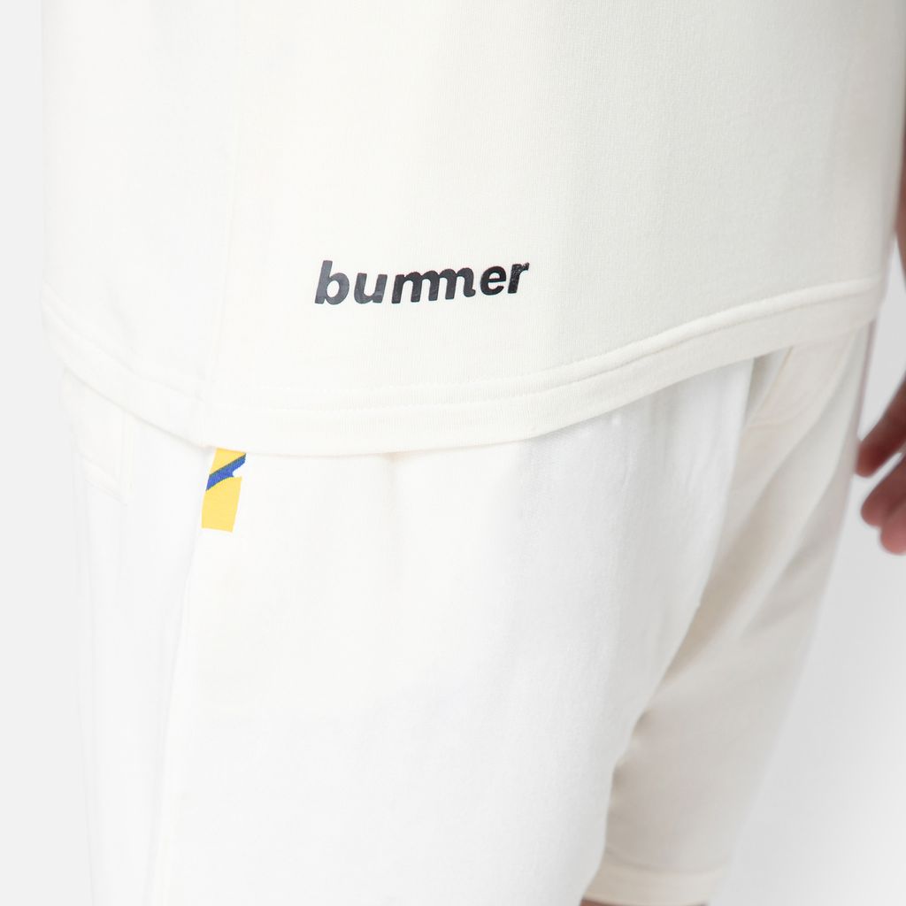 Bummer Men's Solid Relaxed Fit Micro Modal Half Sleeve T-Shirt - Champagne