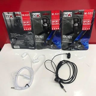 Strong Bass Wired Earphones with Microphone