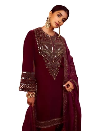 Velvet Bollywood Ready to wear indian salwar kameez Dupatta for women designer pakistani dresses Festival 3 piece