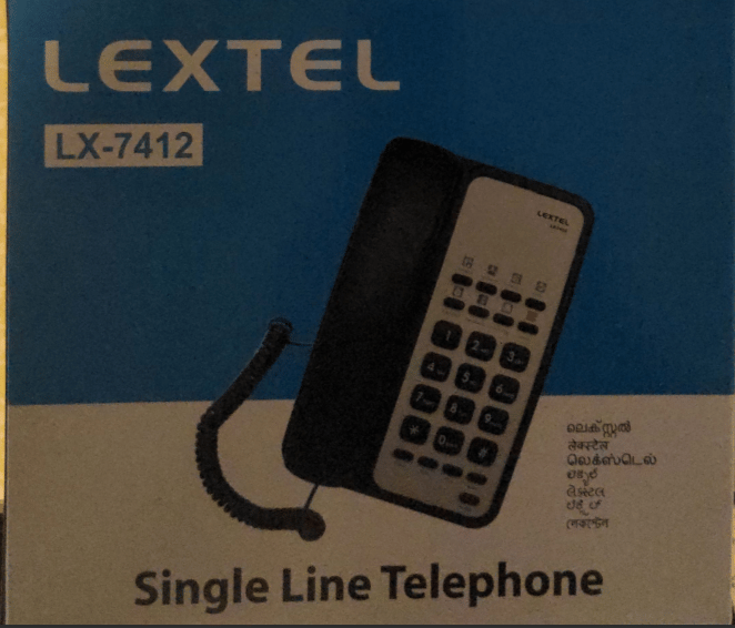 Lextel LX-7412 Hotel Landline Telephone