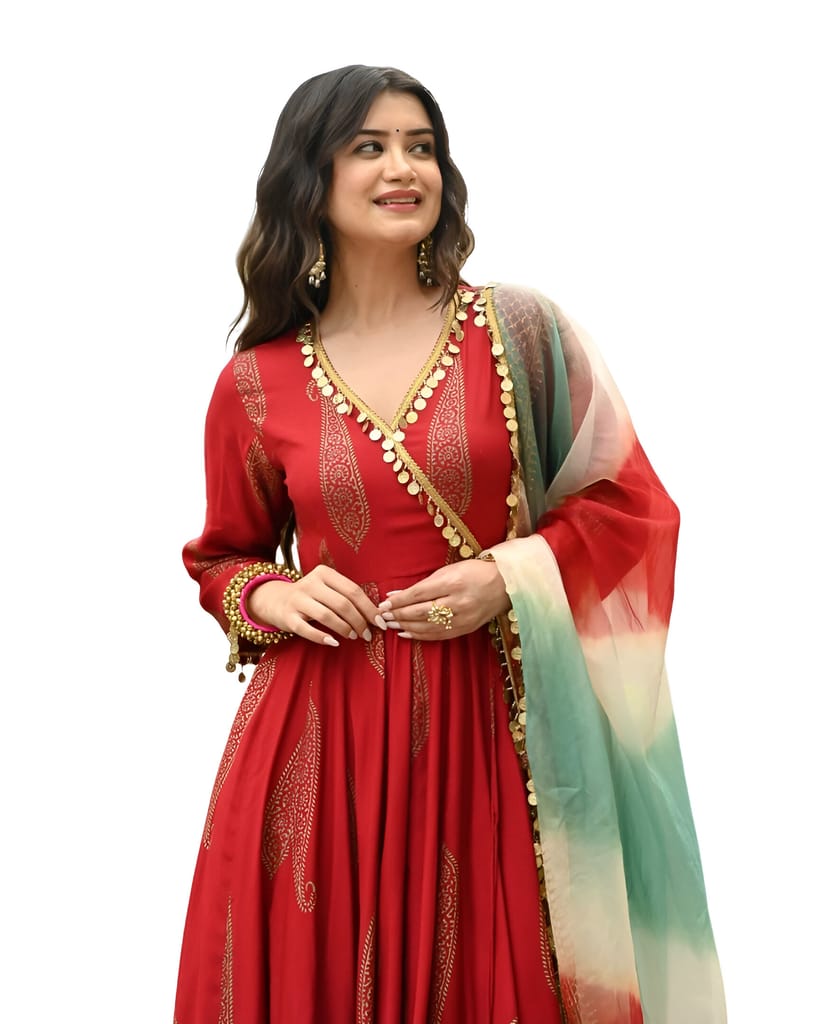 Anarkali Suit Set Ready to wear indian salwar kameez Dupatta for women designer pakistani dresses Festival 3 piece