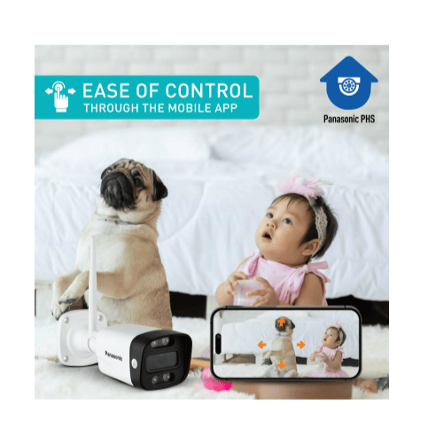 Panasonic 3MP High Resolution Bullet IP CCTV Camera I Wi-Fi I PI-BUA3MWA