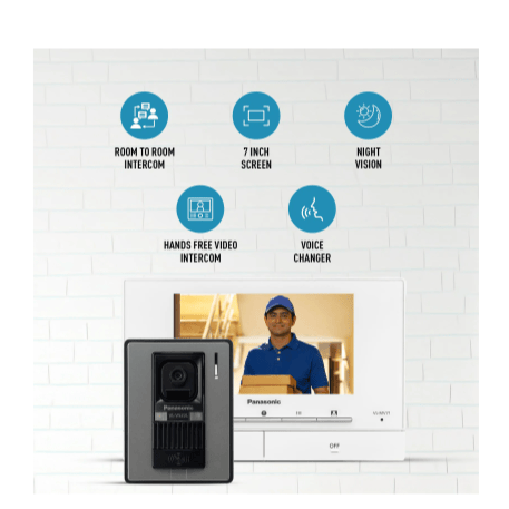 Panasonic VL - SA71SX Basic Analog Video Door Phone ( without Memory )