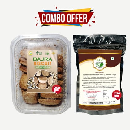 Combo pack _ Bajra biscuit and amla candy Combo pack _ Bajra biscuit and amla candy