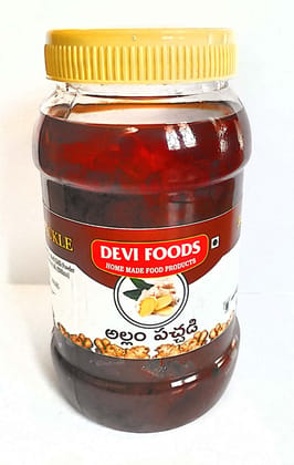 Devi Foods Homemade Ginger Pickle 500gms