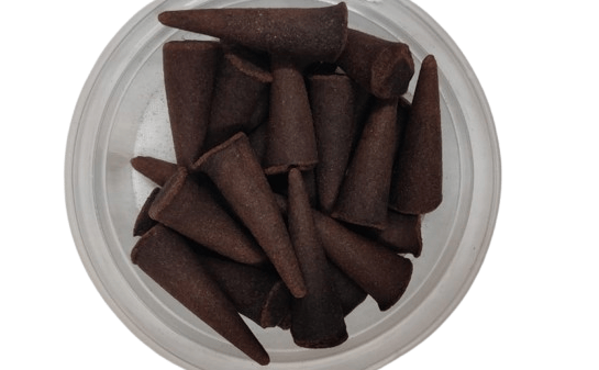 Dhoop Cones Natural Incense Pack of 3 | 3 Fragnance In Pack (1x Maharaja, 1x Sandal, 1x Dil)