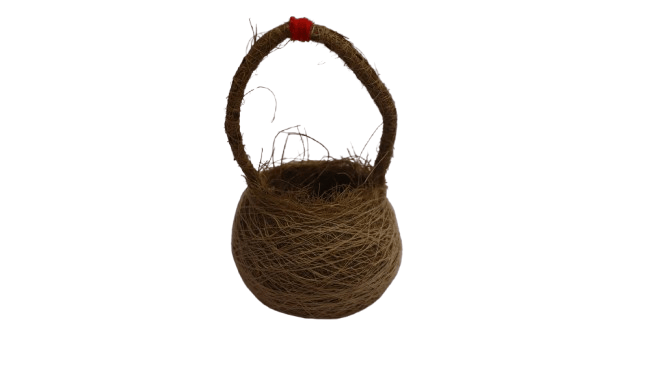 Handmade Coconut Fiber Hanging Bird Nest