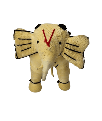Konaseema Coir Toys Handicrafts Coir Elephant Toy