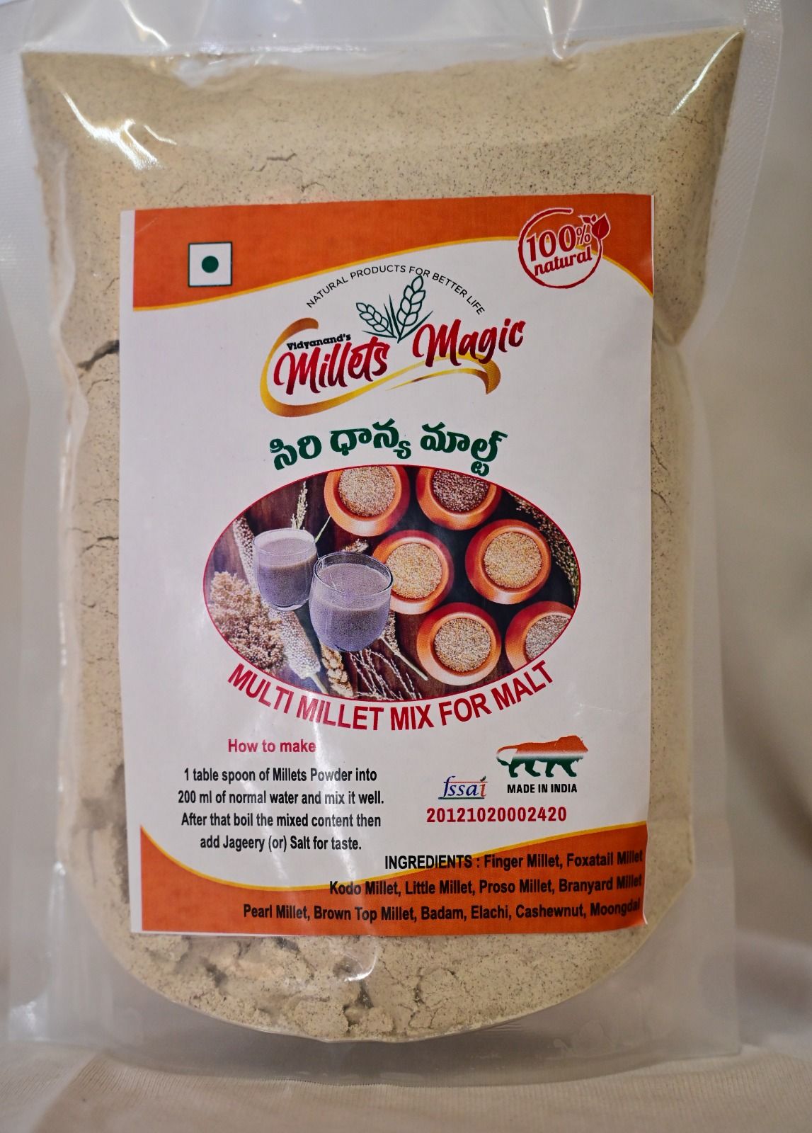 Multi Millet mix Malt