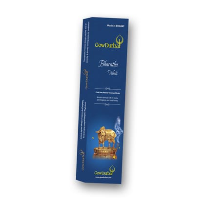 GOW DURBAR Bharatha-Sacred Devadaru Incense Sticks 75G (Pack of 4)