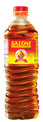 Saloni Kachi Ghani Pure Mustard Oil 1L Bottle