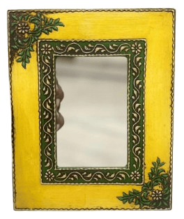 Seju Industires Rajasthani Traditional Hand Made Wooden Wall Hanging Photo Frame for Living Room, Home,Hotel set of 1