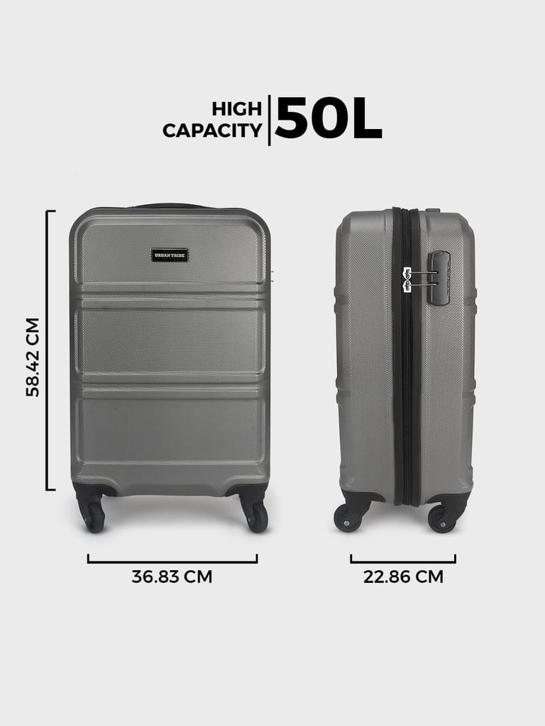 Urban Tribe ATLROZ Hardsided Suitcase Trolley 20" (Grey)