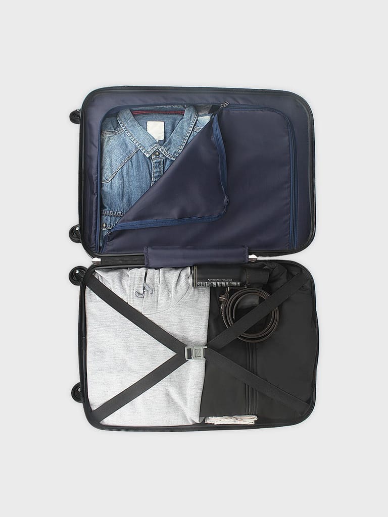 Urban Tribe ATLROZ Hardsided Suitcase Trolley 20" (Grey)