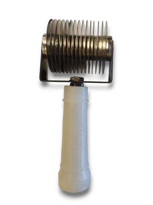 NAAYAGI - STAINLESS STEEL BLADED - NOOL PAROTTA, FLAKKY PARATTHA, KERALA STYLE PAROTTA CUTTER - 16 BLADED
