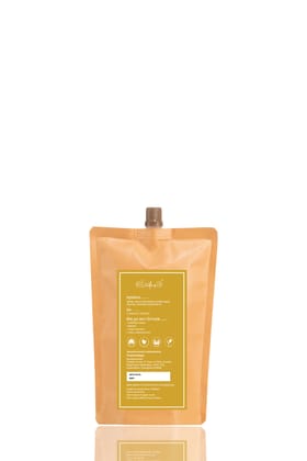 FromVedas Clothes Washing Liquid Detergent Refill Pouch | Specially designed to remove Tough Dried Stains | Gentle on Fabrics | Colour-Safe | Refreshing Fragrance | Machine and Hand Wash- 500ml
